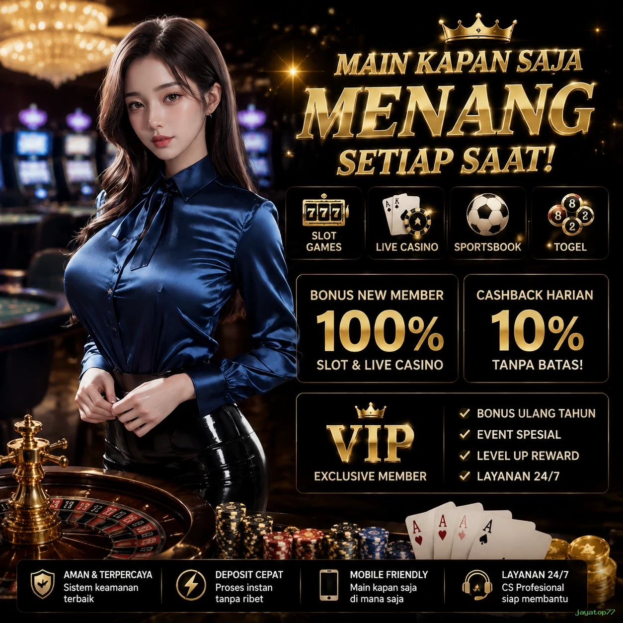 Bagaimana jayatop77 Menawarkan Pengalaman Bermain yang Optimal